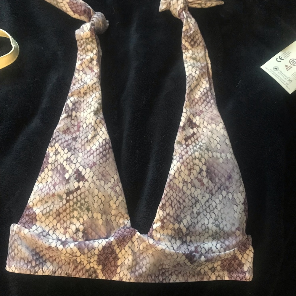 bikini snake snake print